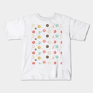 Tasty Donuts Pattern Kids T-Shirt